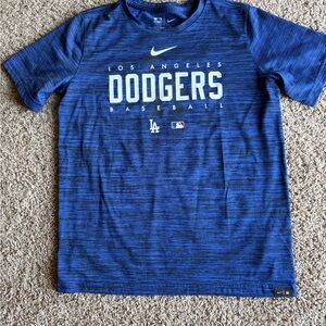 Nike Royal Blue Dodgers Graphic Short-Sleeve Tee